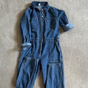 Old Navy Classic Blue Denim Jumpsuit
